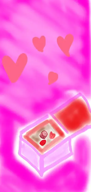 バレンタイン絵